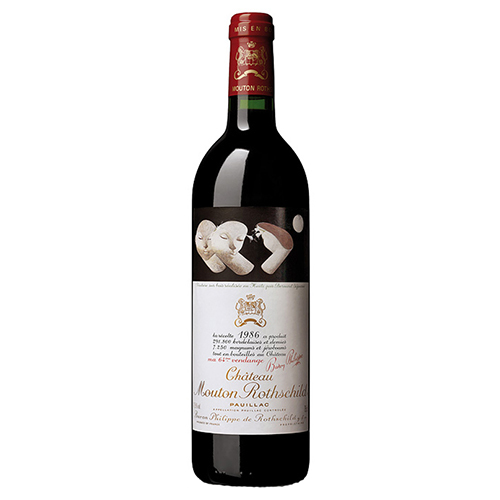 Chateau Mouton Rothschild 1986 (RP100)