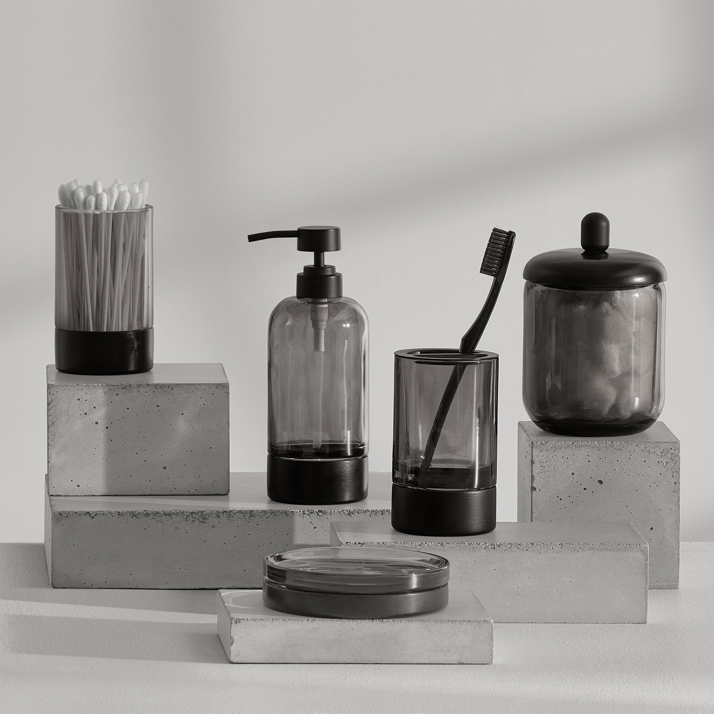 透明黑玻系列 衛浴用品