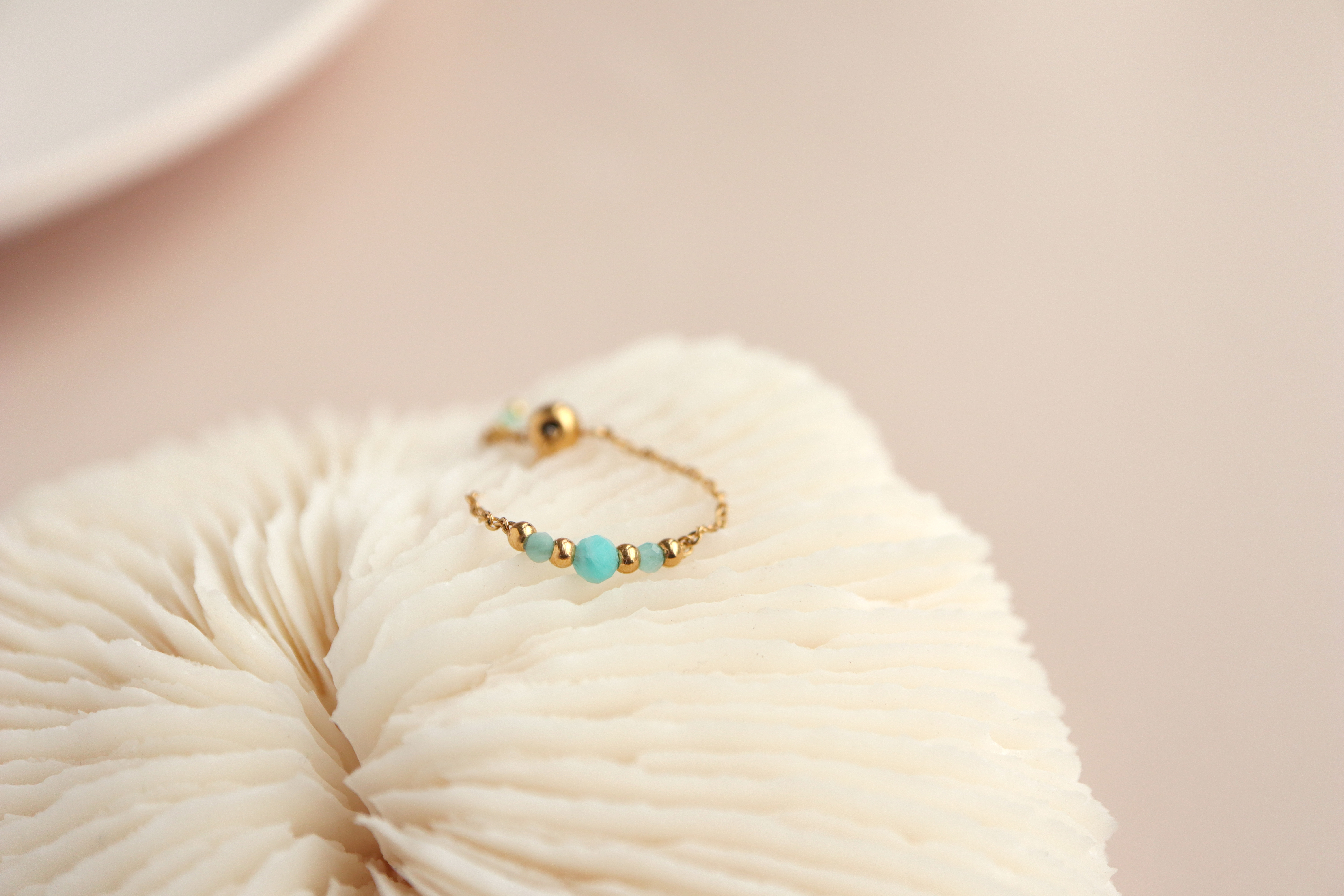 悄悄細語 寶石鍊戒｜Miestilo Jewelry設計師輕珠寶品牌｜舒飾質感每一刻