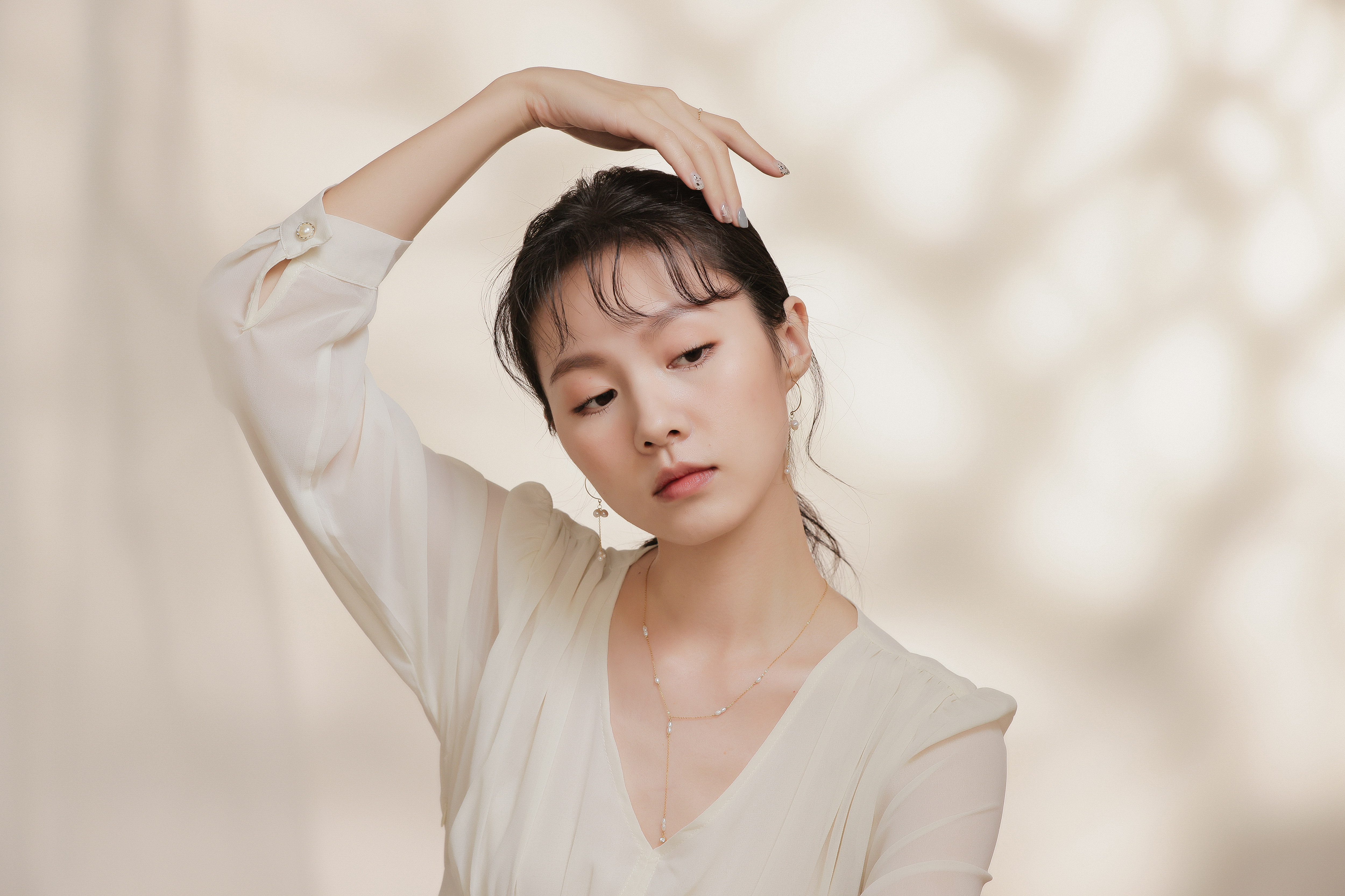 復甦的愛 珍珠Y字項鍊｜Miestilo Jewelry設計師輕珠寶品牌｜舒飾質感每一刻