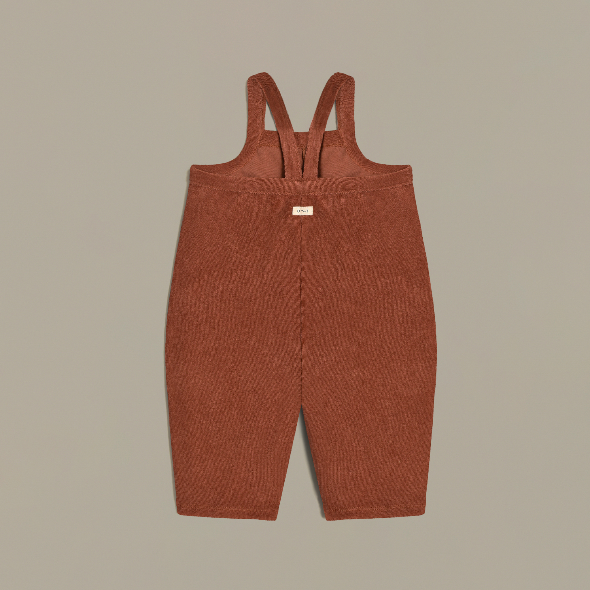 ORGANIC ZOO - Deep Earth Terry Cropped Dungarees