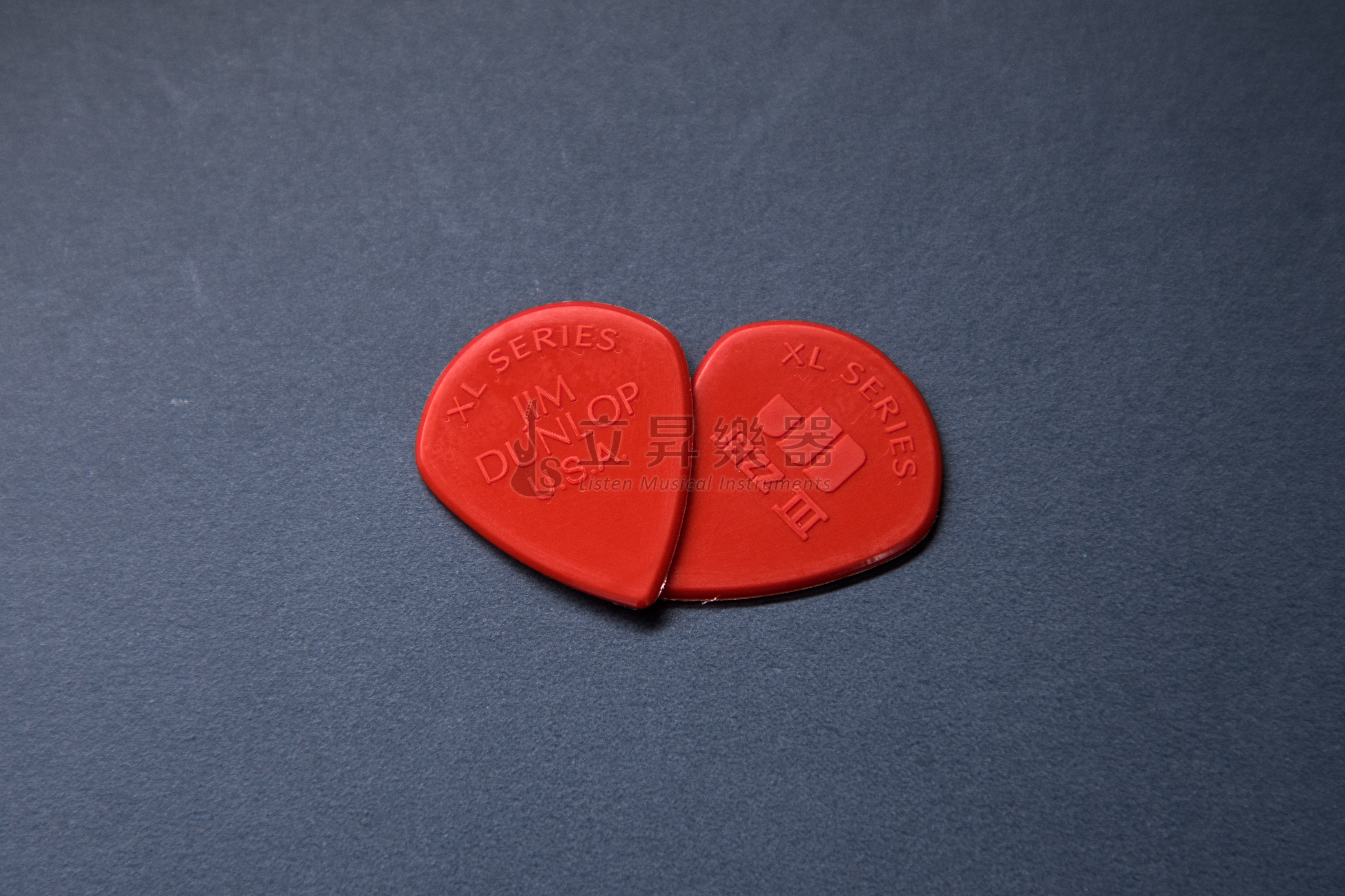 Dunlop JDGP-47RXLS/JDGP-47RXLN Jazz III XL 黑色/紅色 Pick 彈片