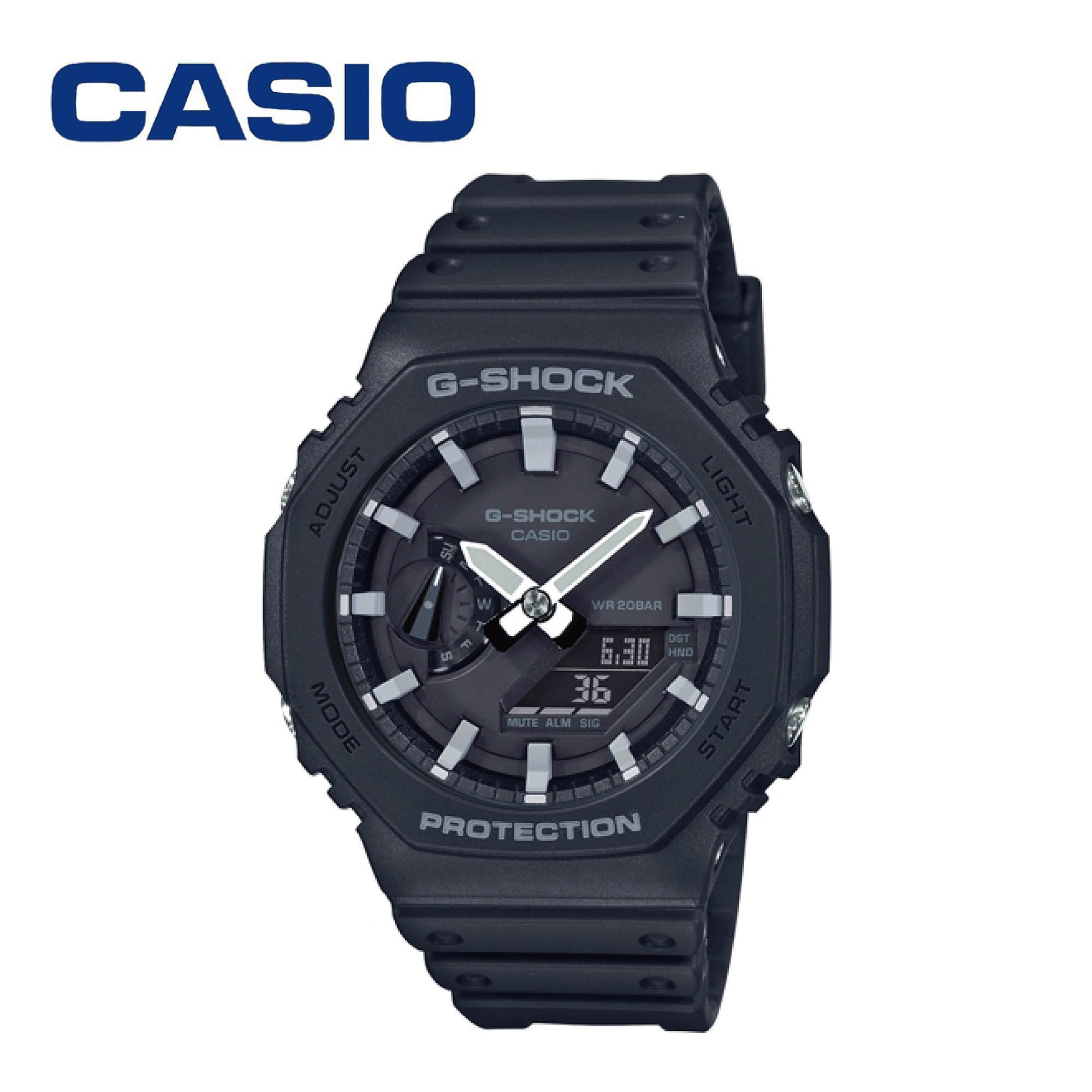 【 CASIO | 卡西歐G-SHOCK皇家橡樹系列 - 黑白 】
