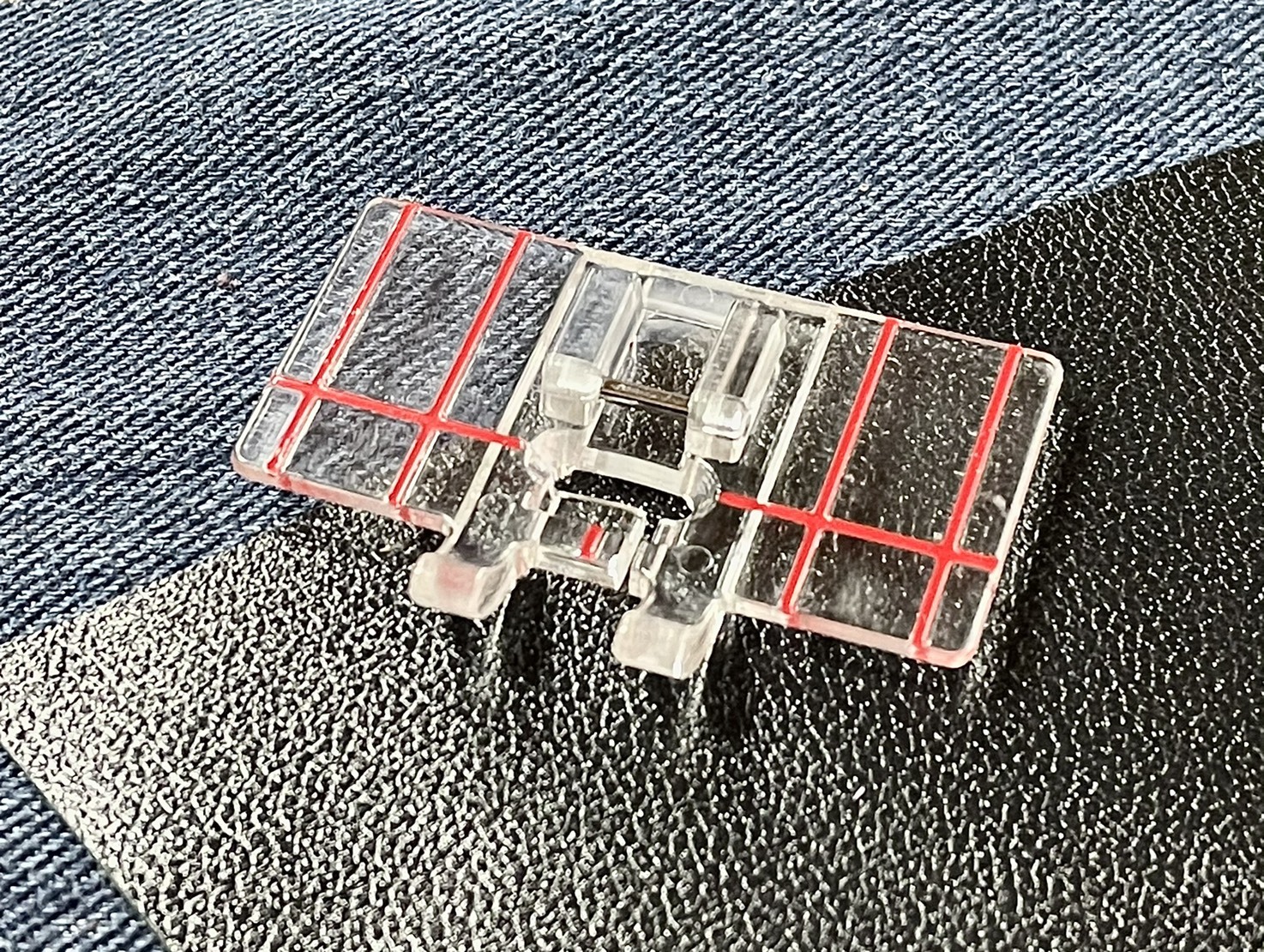 大透明記號壓布腳