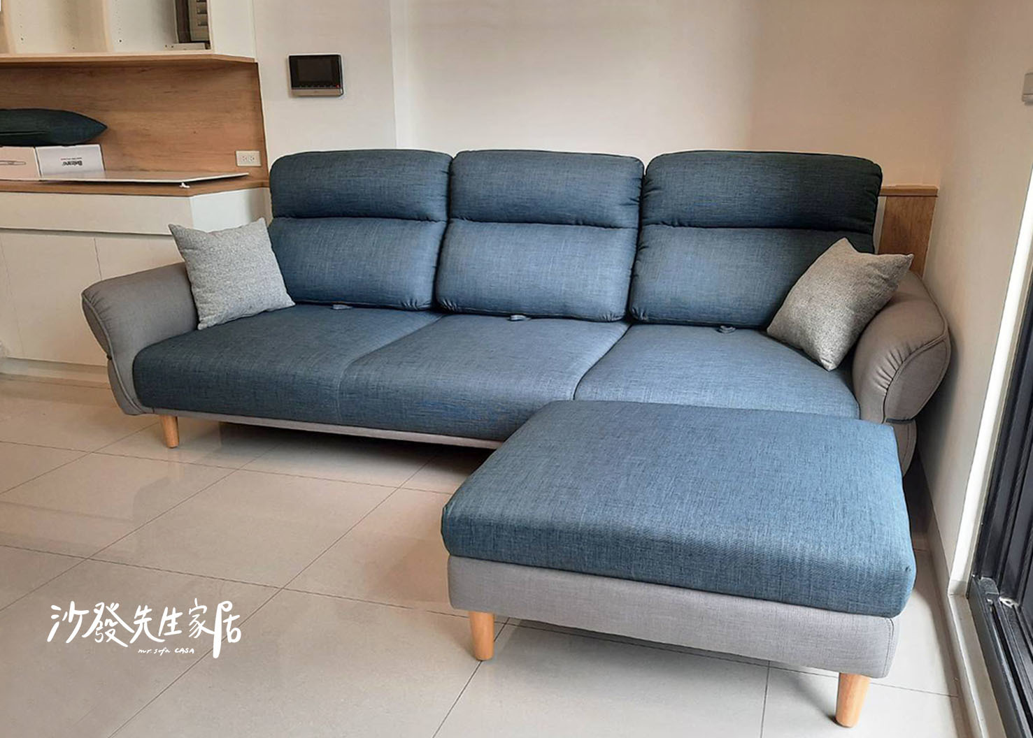 藍色可以給人高貴穩重氣息，也可以散發明亮清新的氛圍