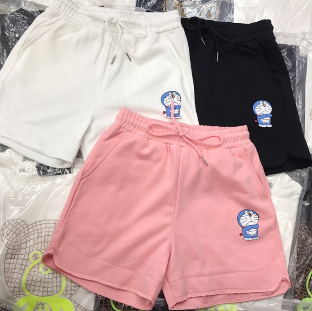 韓國 Doraemon 哆啦A夢女運動短褲 |  登山 | 露營 | 戶外 (逢星期日截單後7-14個工作天發貨)