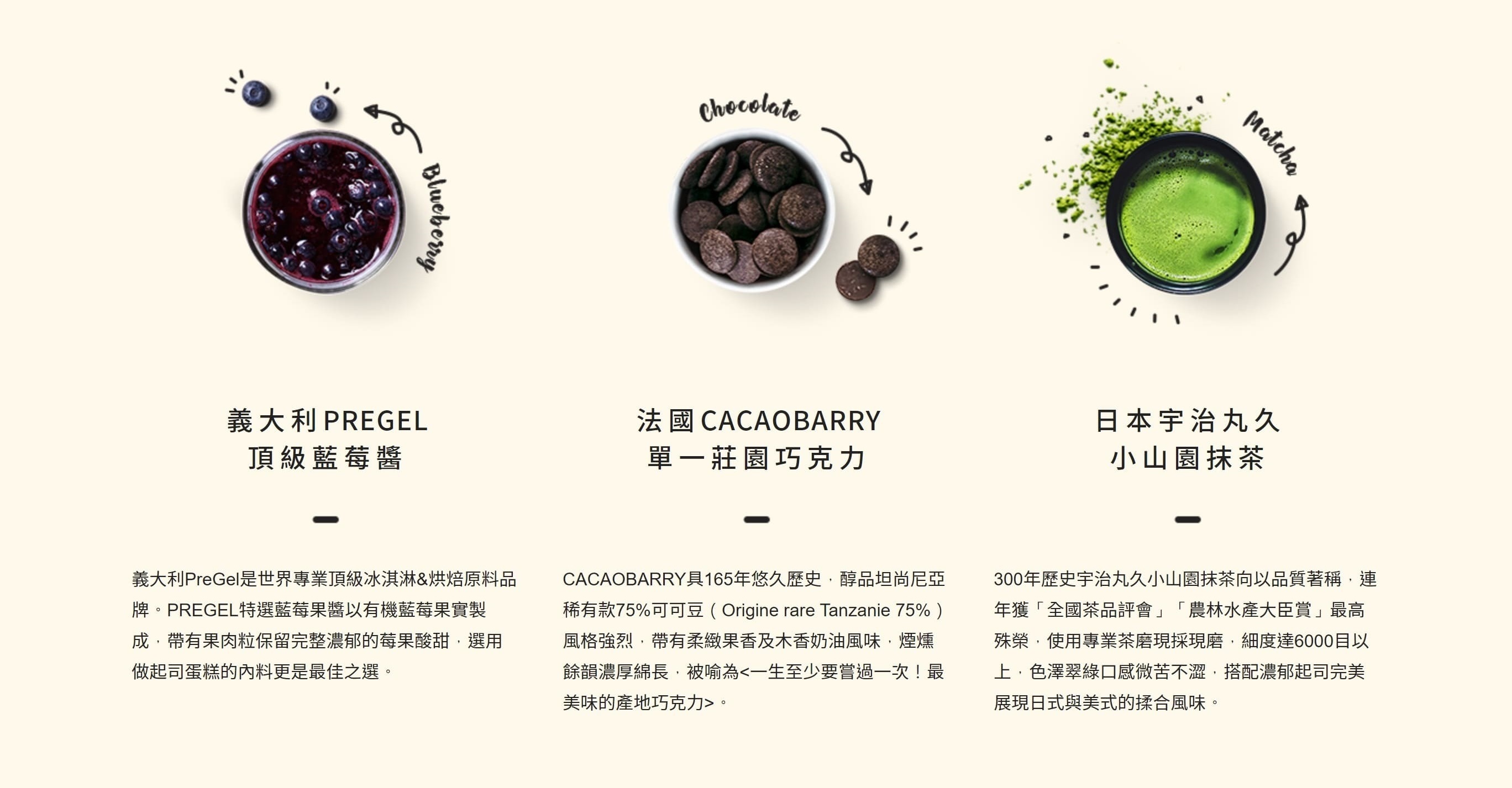 chizup! 美式重乳酪蛋糕的美味，源自於食材本身! 使用義大利PREGEL 頂級藍莓醬 ，法國CACAOBARRY 單一莊園巧克力 ，日本宇治丸久 小山園抹茶。生日蛋糕推薦與彌月蛋糕推薦，輕鬆訂購蛋糕宅配到府