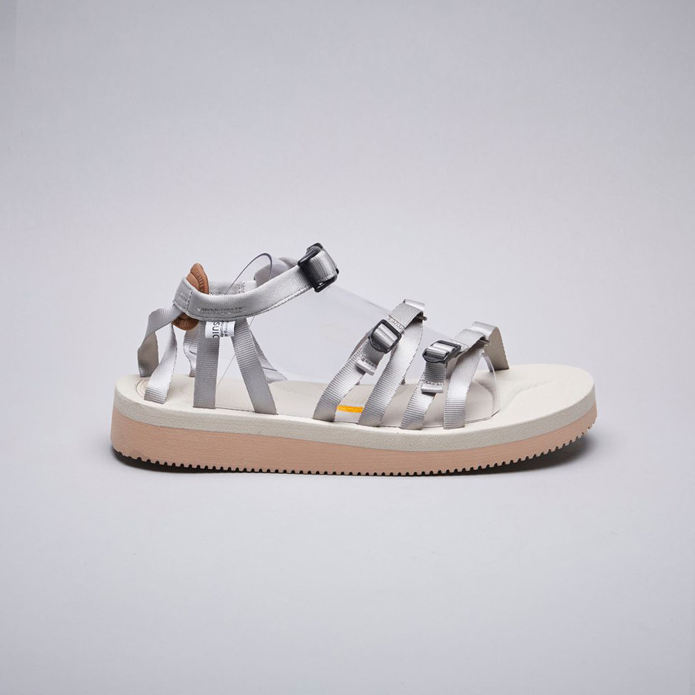 [出清商品售出無退換] SUICOKE TOSSHI-V OG-050V 灰沙 緞帶 羅馬鞋 涼鞋 耐磨 黃金大底【SK21050VGS】