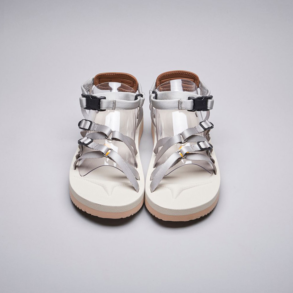 [出清商品售出無退換] SUICOKE TOSSHI-V OG-050V 灰沙 緞帶 羅馬鞋 涼鞋 耐磨 黃金大底【SK21050VGS】
