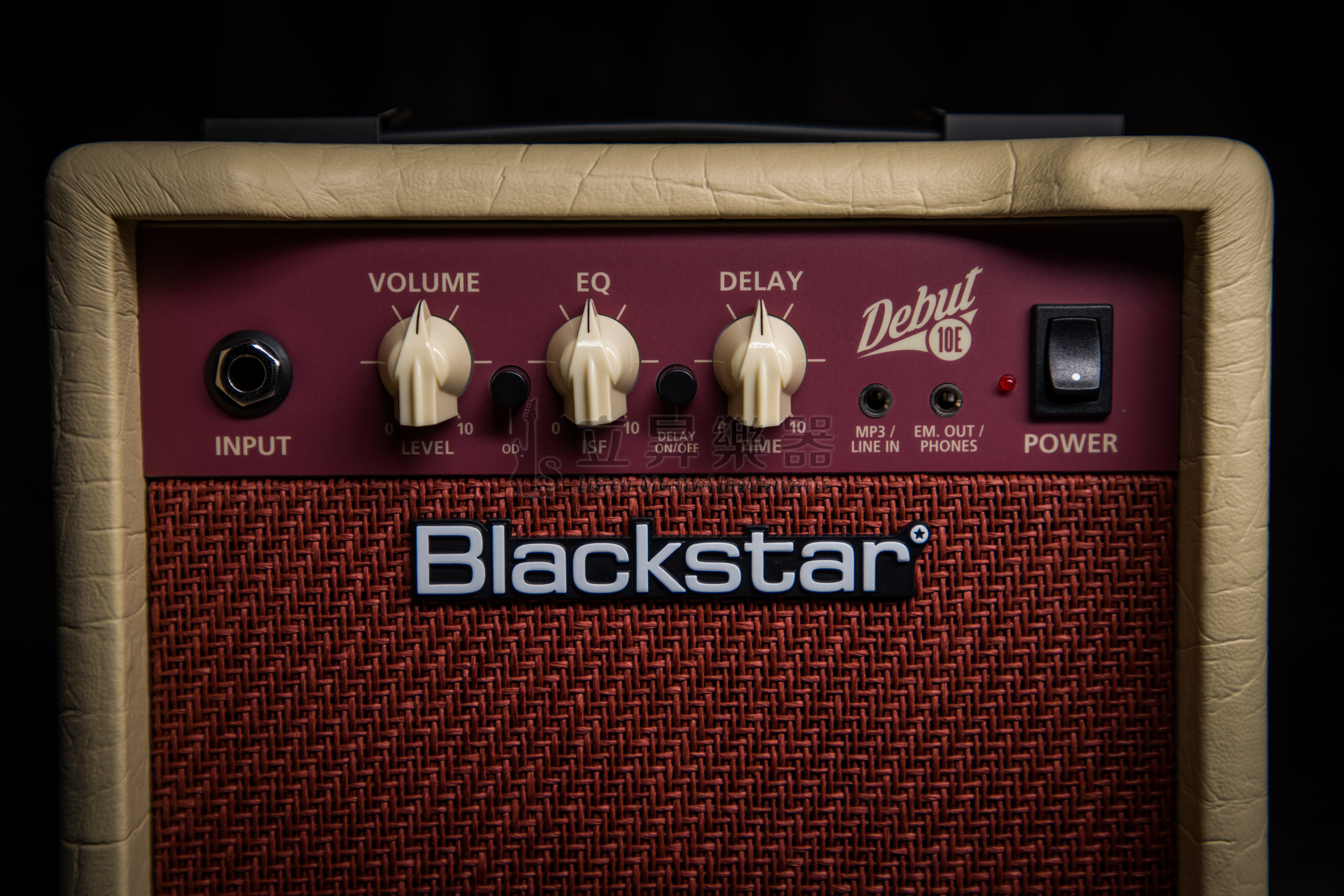 Blackstar DEBUT 10E 效果器音箱 10W 電吉他音箱 經典白色 內建延遲效果