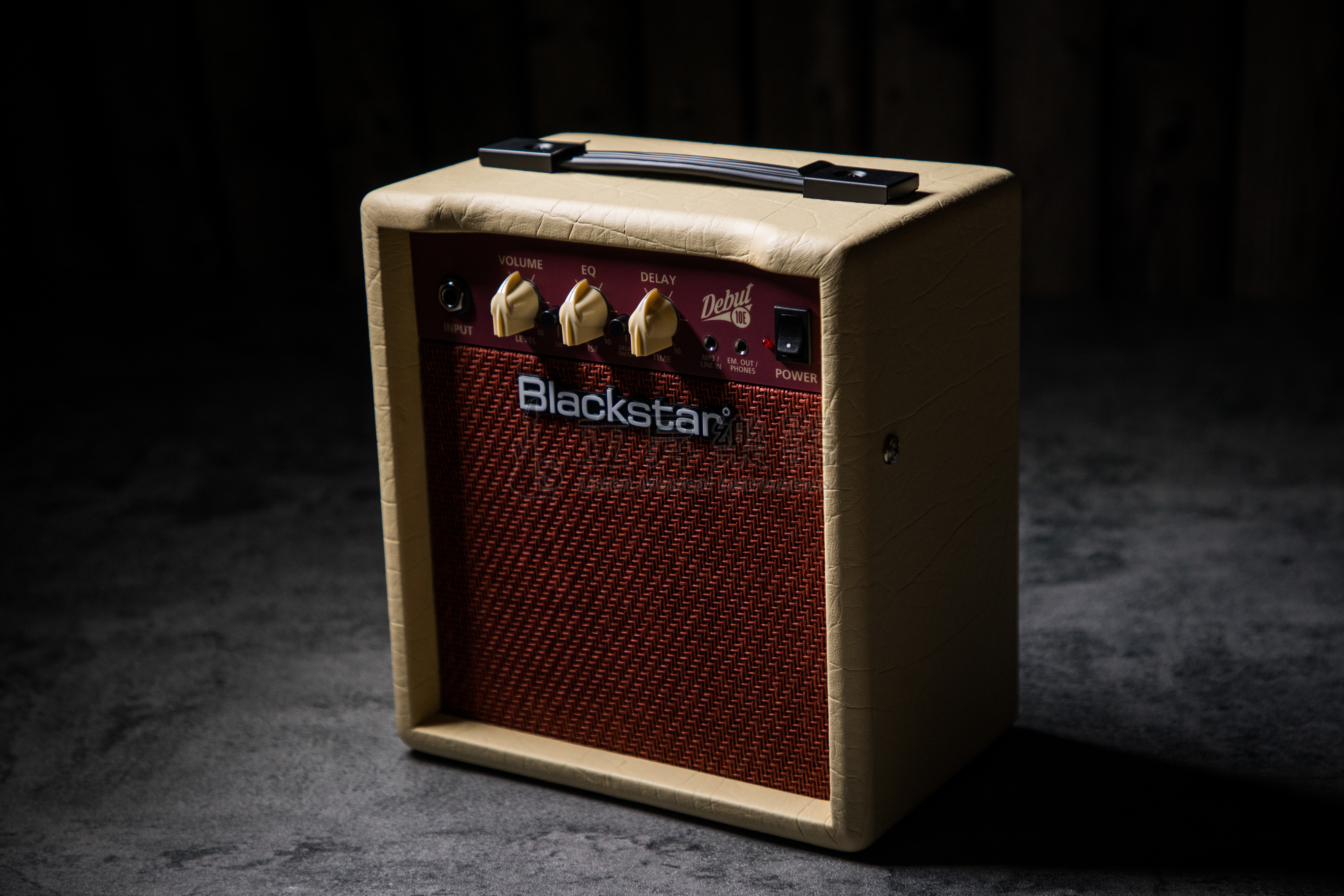 Blackstar DEBUT 10E 效果器音箱 10W 電吉他音箱 經典白色 內建延遲效果