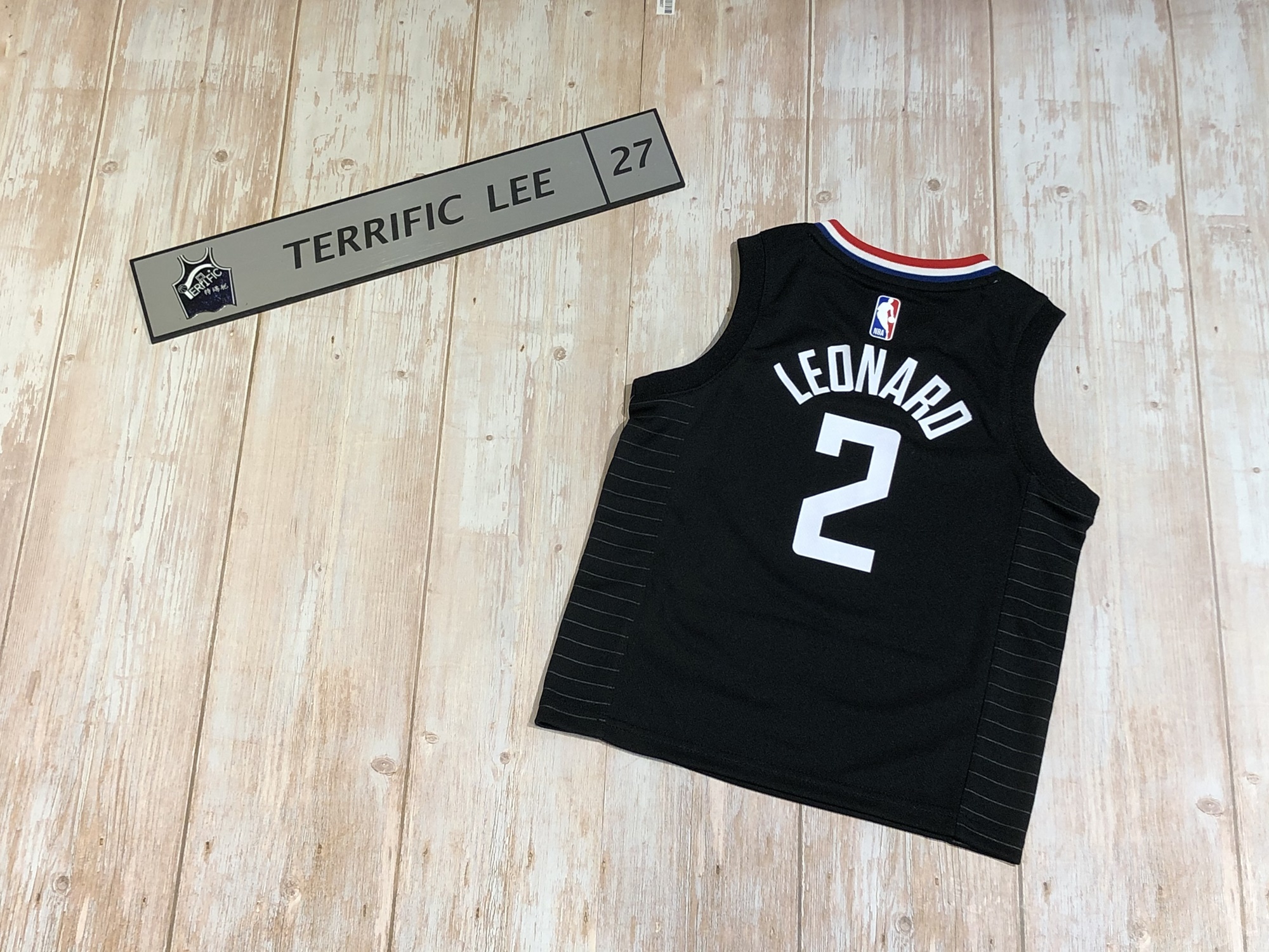 NBA球衣 Kawhi Leonard 洛杉磯快艇黑 童裝 Nike Replica 全新 小童 幼童 非青年版