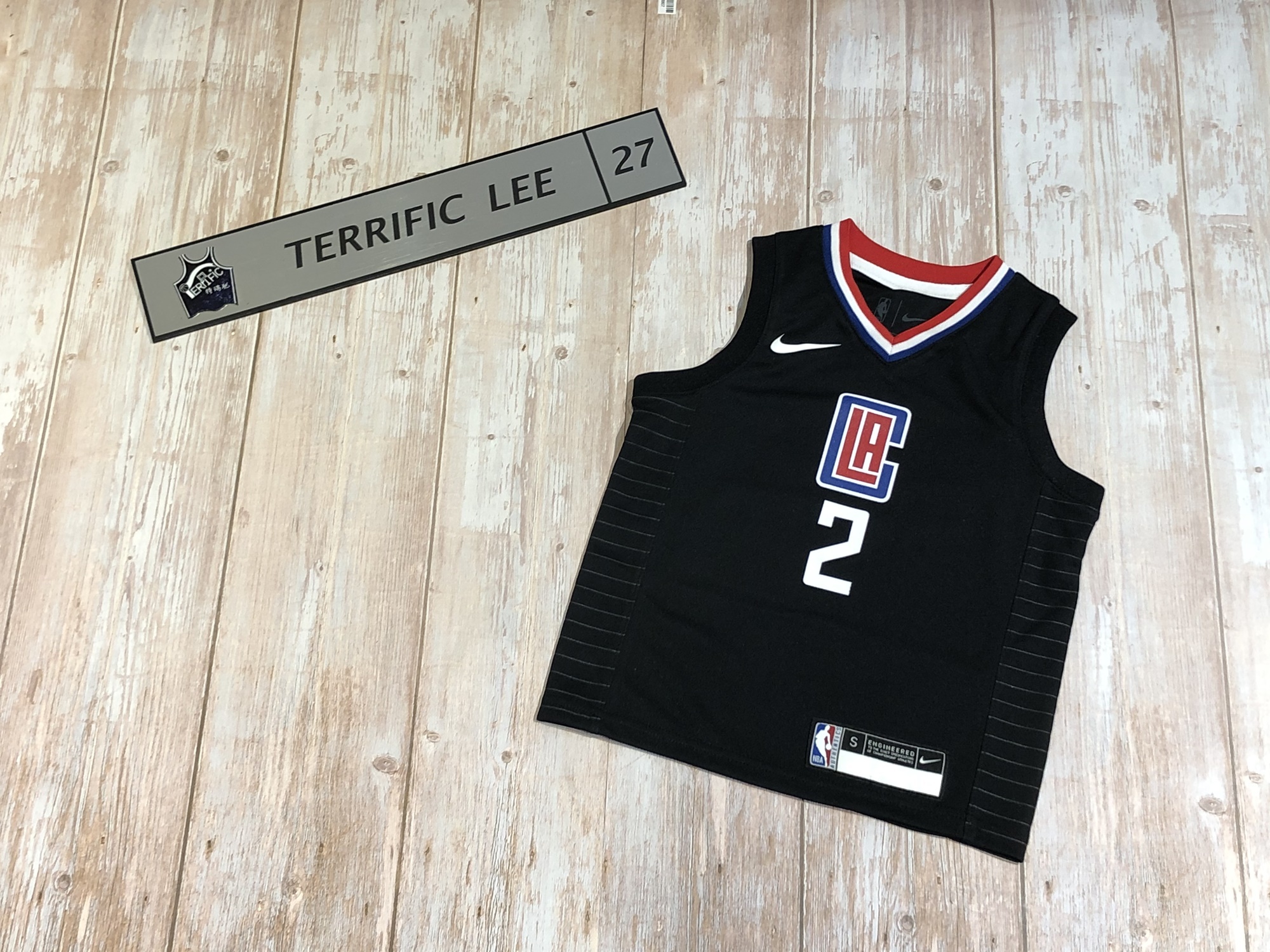 NBA球衣 Kawhi Leonard 洛杉磯快艇黑 童裝 Nike Replica 全新 小童 幼童 非青年版