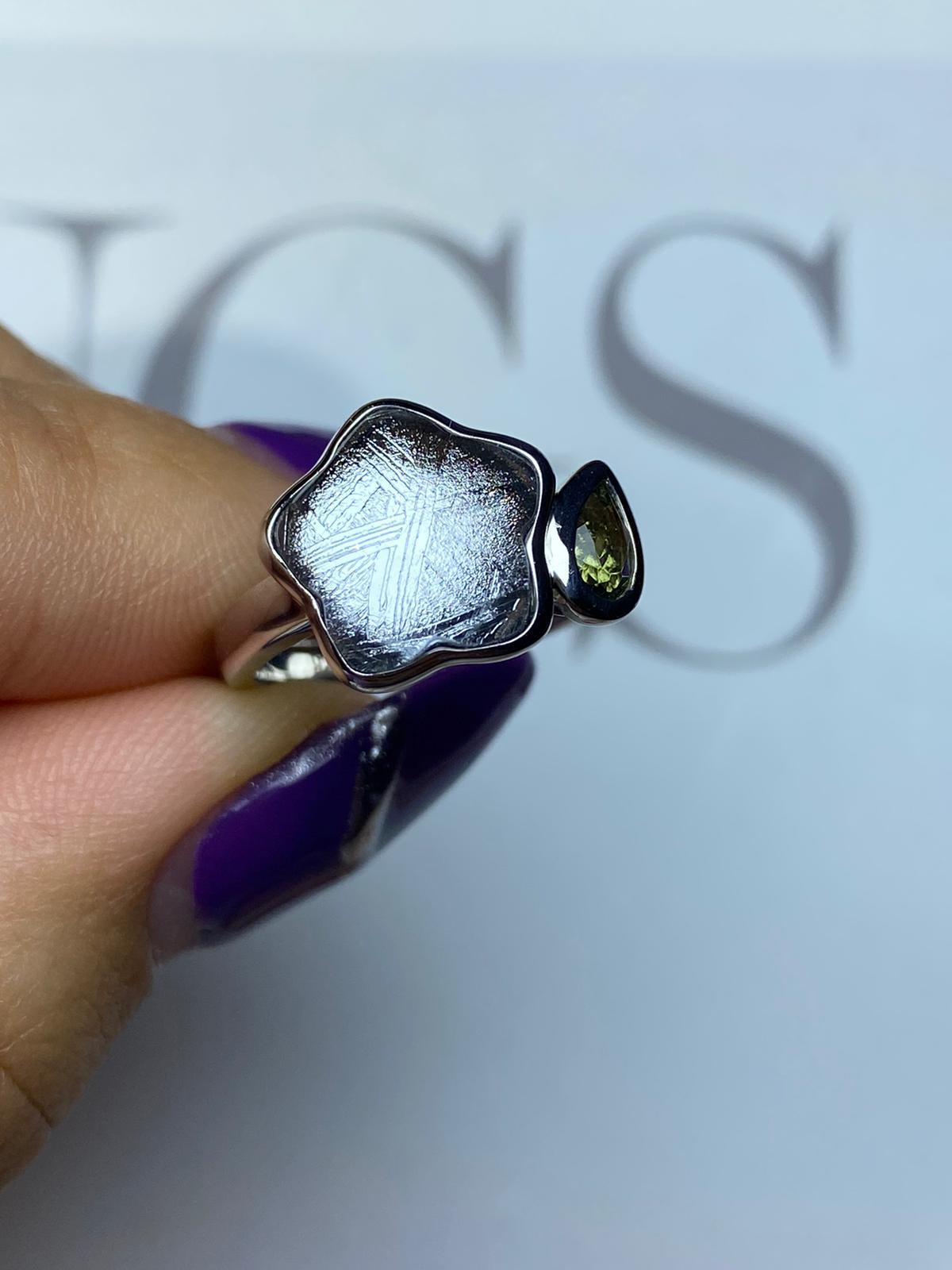 天鐵捷克星星戒指