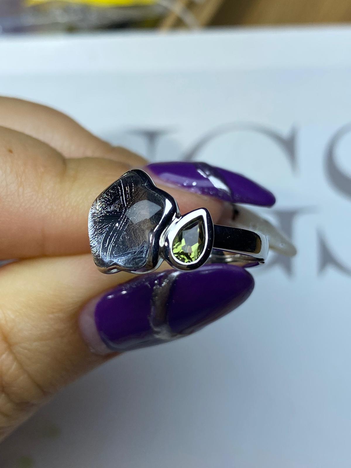 天鐵捷克星星戒指