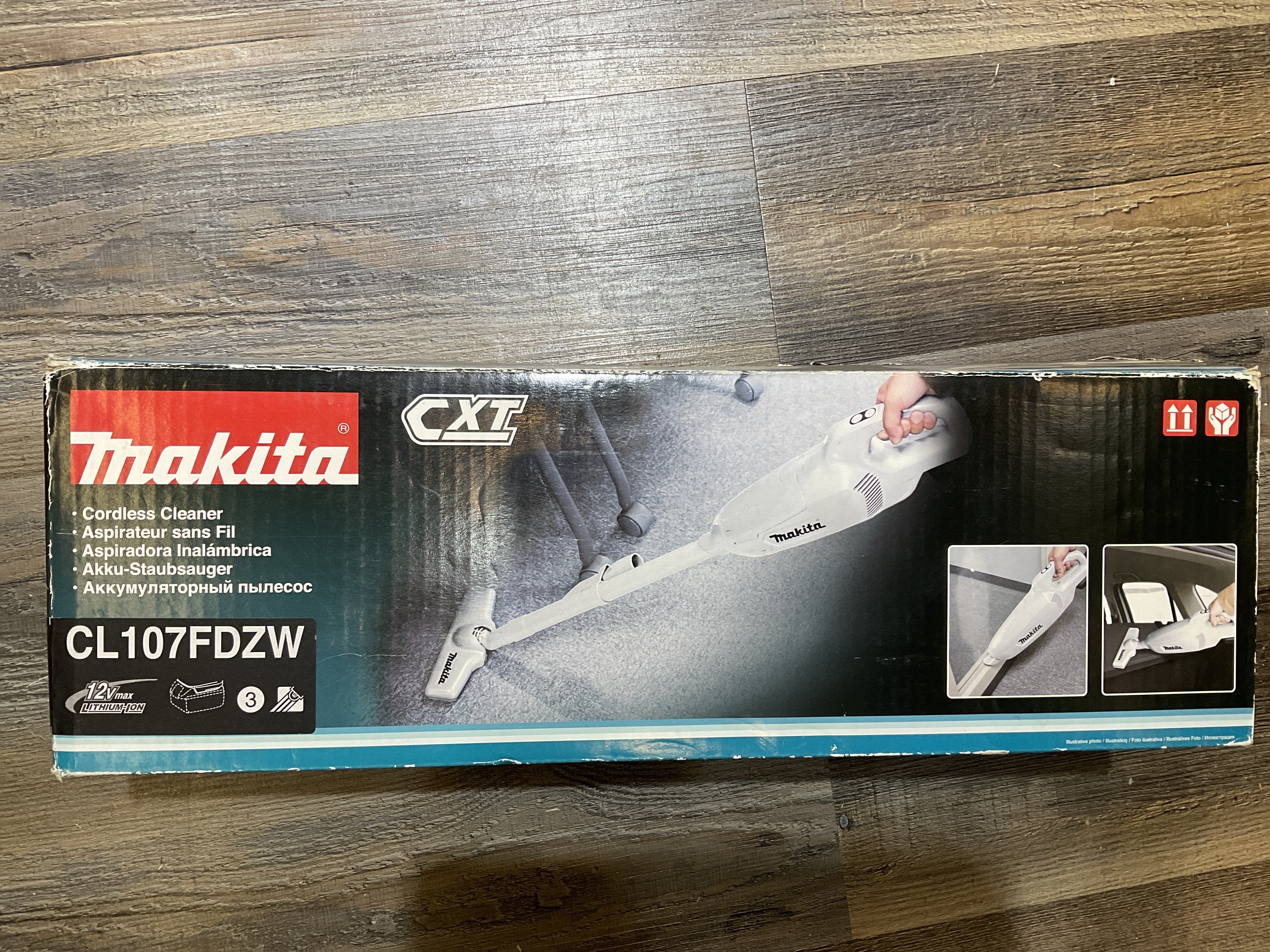 Makita牧田 CL107FDZW 12V 吸塵器  （需要訂貨）