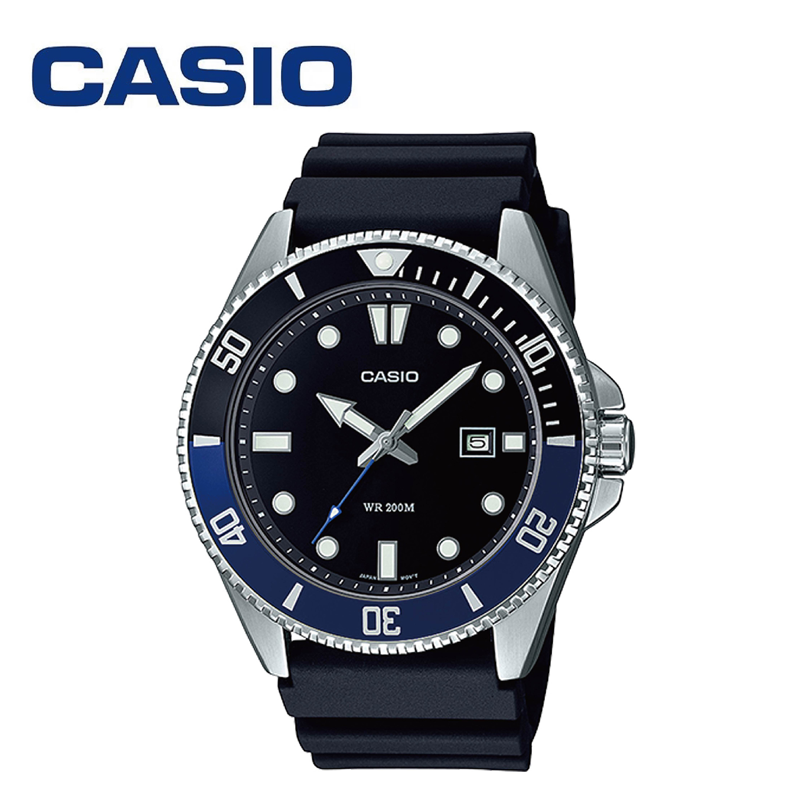 【 CASIO | 卡西歐箭魚黑藍水鬼 】