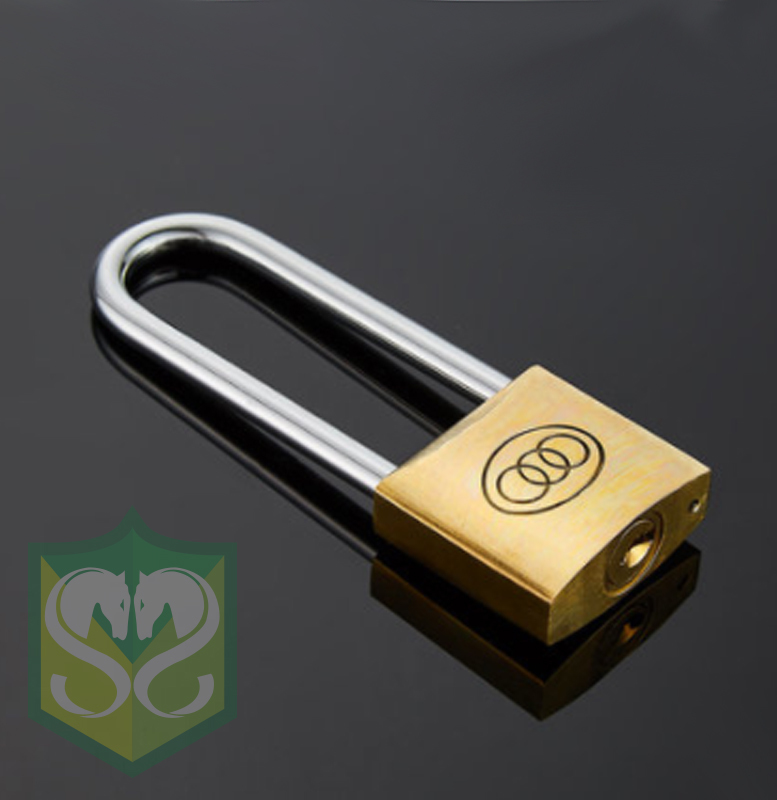 三環排長耳銅鎖  (25mm / 32mm / 38mm / 50mm)