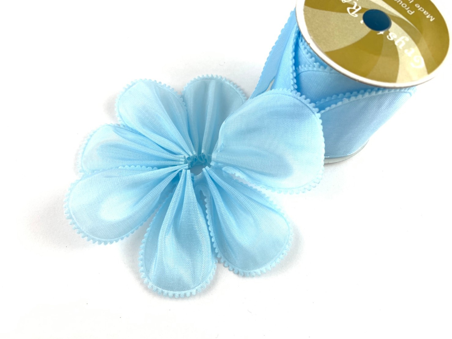 薄網花邊口袋拉花/50mm