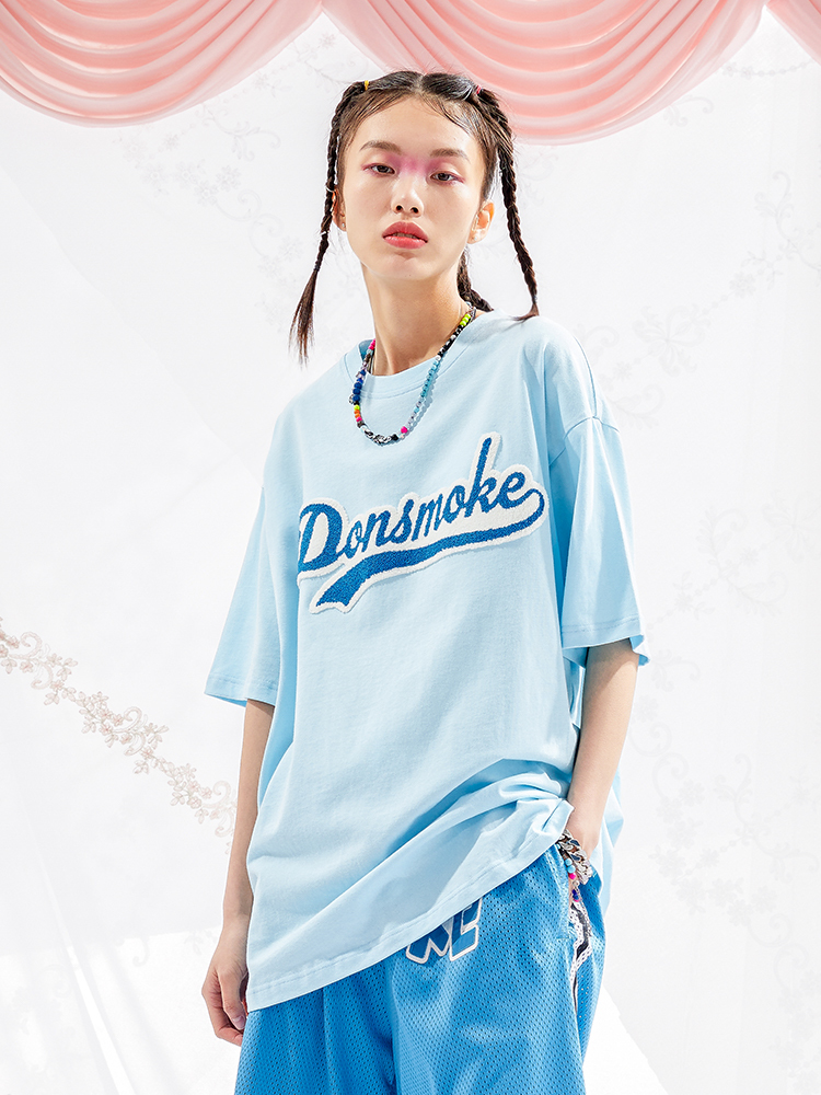 I DON’T SMOKE 經典 LOGO 毛巾繡 短袖 短T DONSMOKE Don’t Smoke