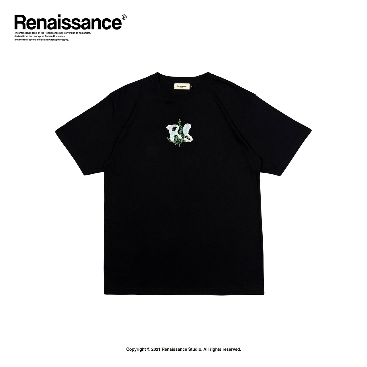 RENAISSANCE® 420 限定 麻葉Logo 短袖T “ Liquid logo 420 Tee “