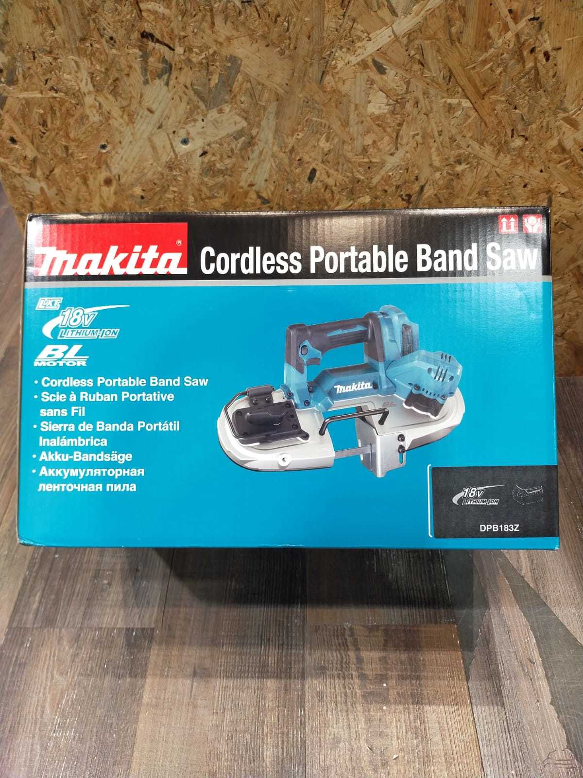 Makita牧田 DPB183Z 無刷帶鋸 (淨）18V (需時訂貨)