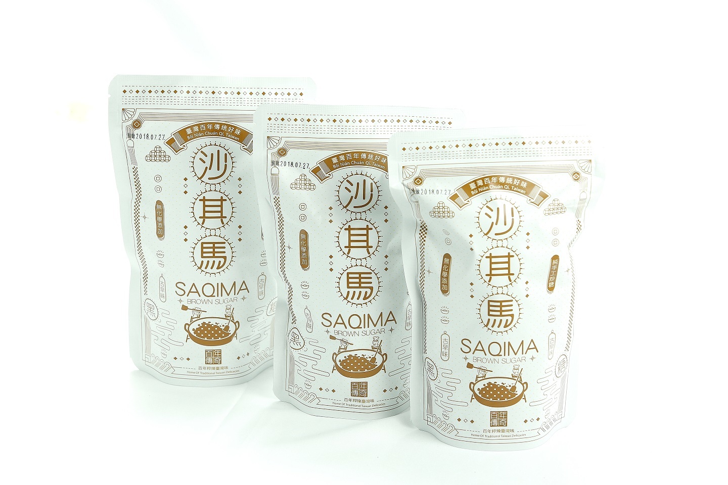 百年傳奇．古早味黑糖沙其瑪(常溫)