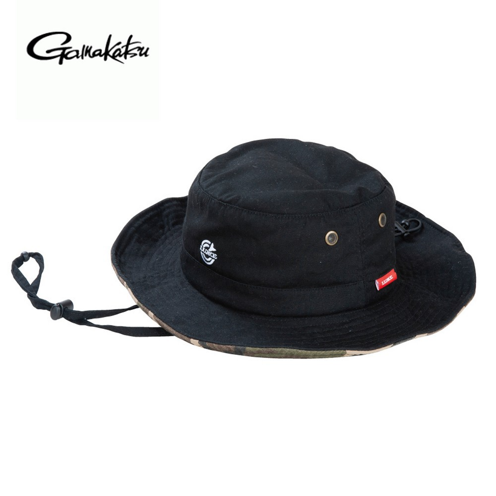 GAMAKATSU 稀有漁夫帽釣魚帽LE-9004 路亞釣魚防水防油抗菌吸汗