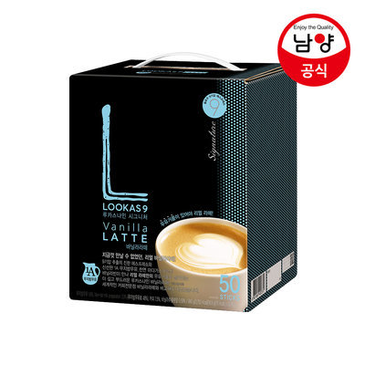 Lookas9南陽【泡沫Latte拿鐵-30條裝-多種口味】韓國名牌咖啡【韓國正品】隨時隨地享受*咖啡機沖泡出*的味道