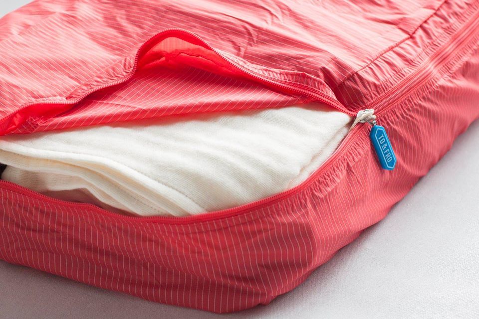 中川政七-TO&FRO　防潑水收納袋 M 紅