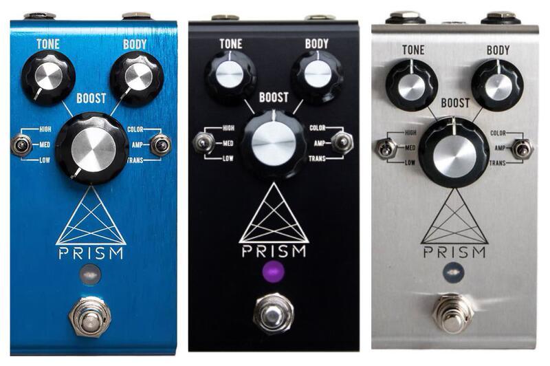 無息分期Jackson Audio Prism 效果器Buffer.Boost.Preamp.EQ.破音