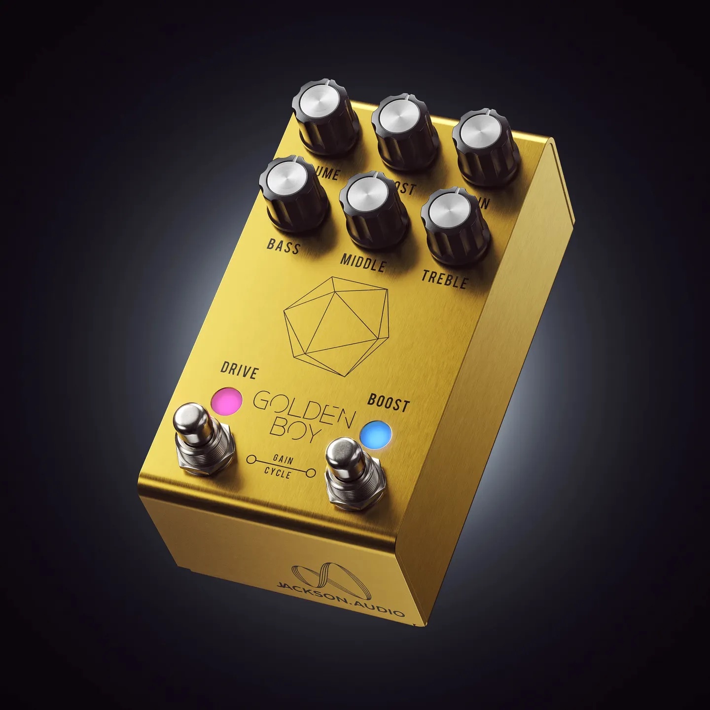 新品 GOLDEN BOY JACKSON AUDIO overdrive Golden Boy Transparent Overdrive - Joey Landreth Signature