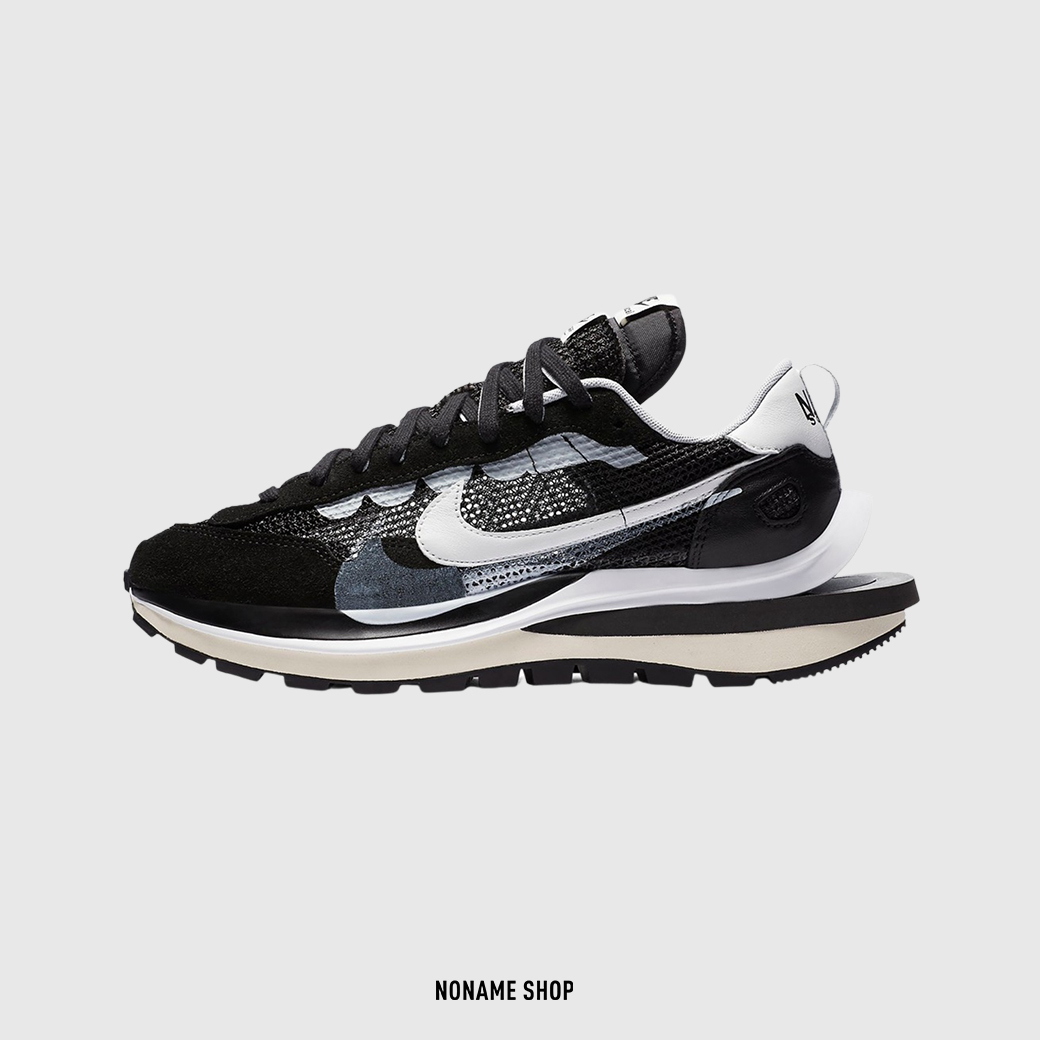 Sacai x Nike VAPORWAFFLE 聯名解構雙勾黑白灰