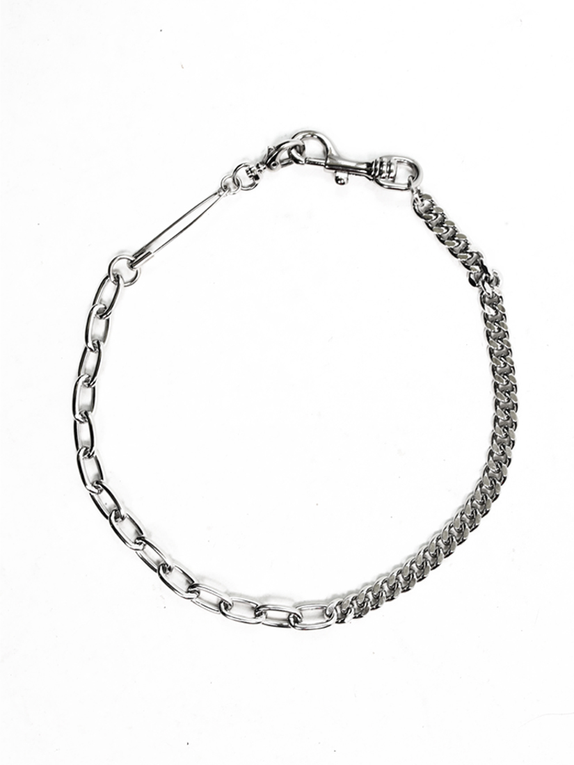 Silver Keyring Necklace