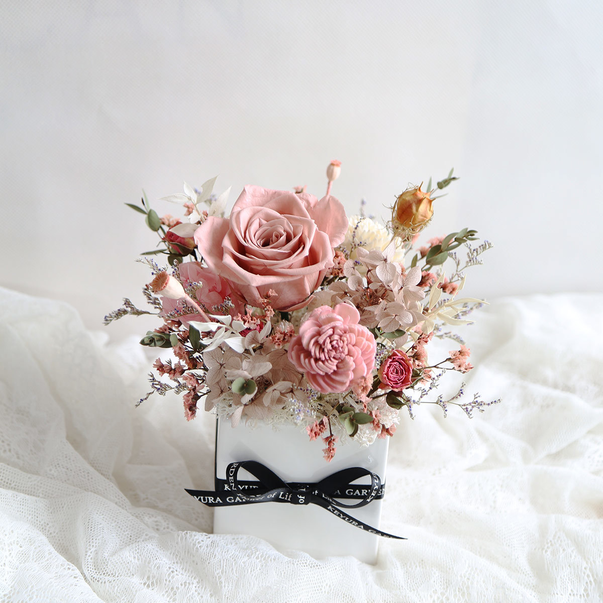 瓔珞莊園 ｜T06永生花玫瑰桌花