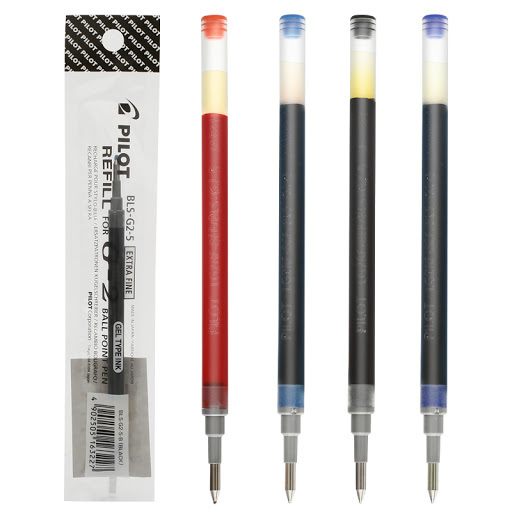 [會員再減] Pilot 百樂牌 G2專用 啫喱筆芯 0.5mm BLS-G2-5