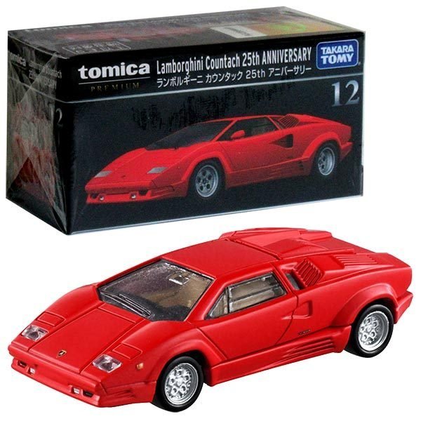 Takara Tomy Tomica Premium 系列合金車 No12 - Lamborghini Countach 25週年