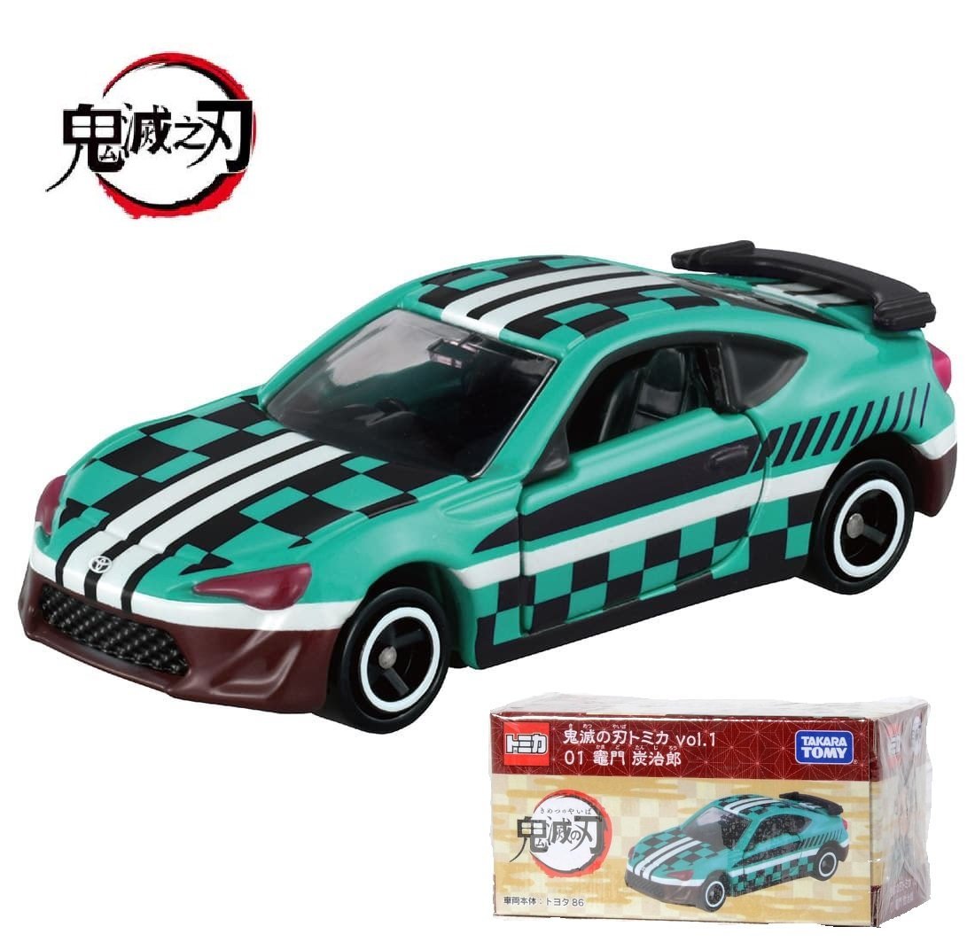 Takara Tomy Dream Tomica系列合金車 - 鬼滅之刃 Vol.1 01 竈門 炭治郎 Toyota 86 [亞洲版]