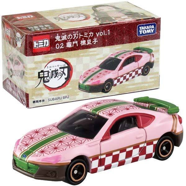 Takara Tomy Dream Tomica系列合金車 - 鬼滅之刃 Vol.1 02 竈門 禰豆子 Subaru BRZ [亞洲版]