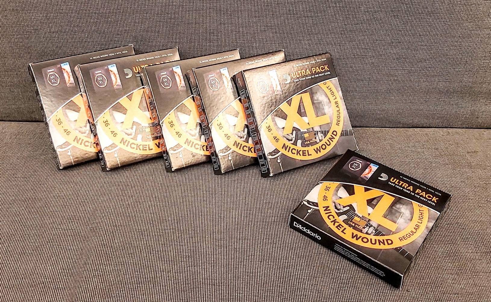 D'Addario EXL110-NYXL1046 NICKEL WOUND Twin Pack 綜合電吉他弦