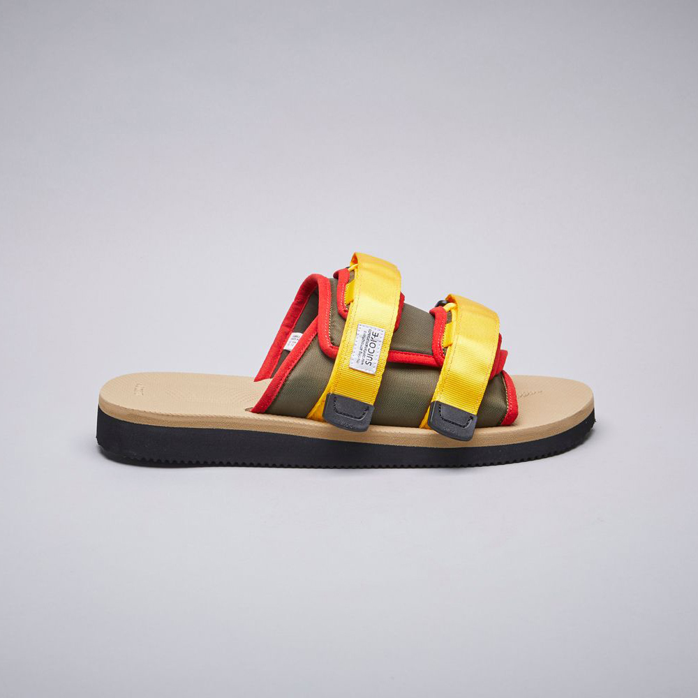 [出清商品售出無退換]  SUICOKE MOTO-CAB OG-056CAB 綠沙 拖鞋 抗菌內裡 輕量 薄款【SK21056CABOB】