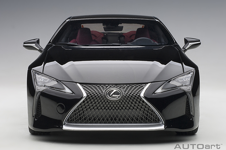 預訂: 1/18 AUTOART  LEXUS LC 500 (BLACK/DARK ROSE INTERIOR) (78874)