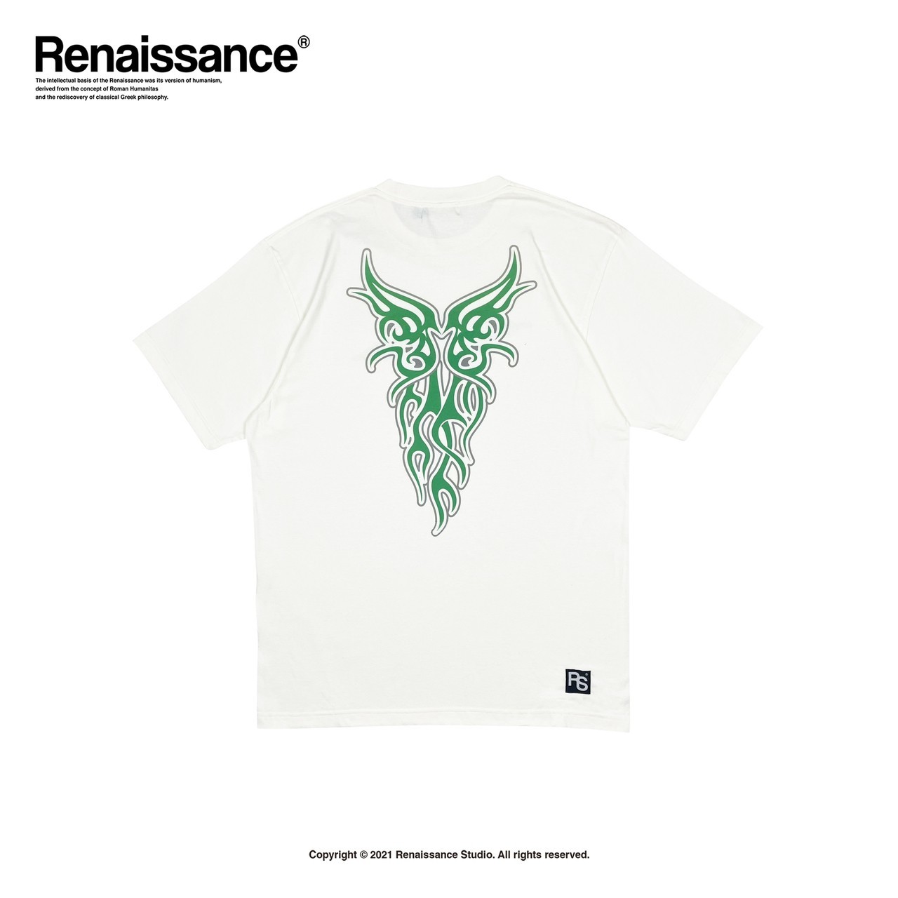 RENAISSANCE® 火焰蝴蝶 Logo短袖 T “ Flame butterfly Tee “