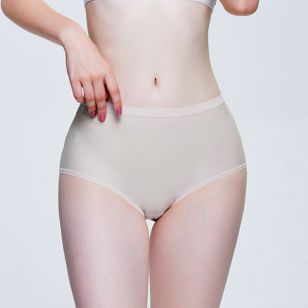 Olivia微透輕薄舒適型內褲-灰色