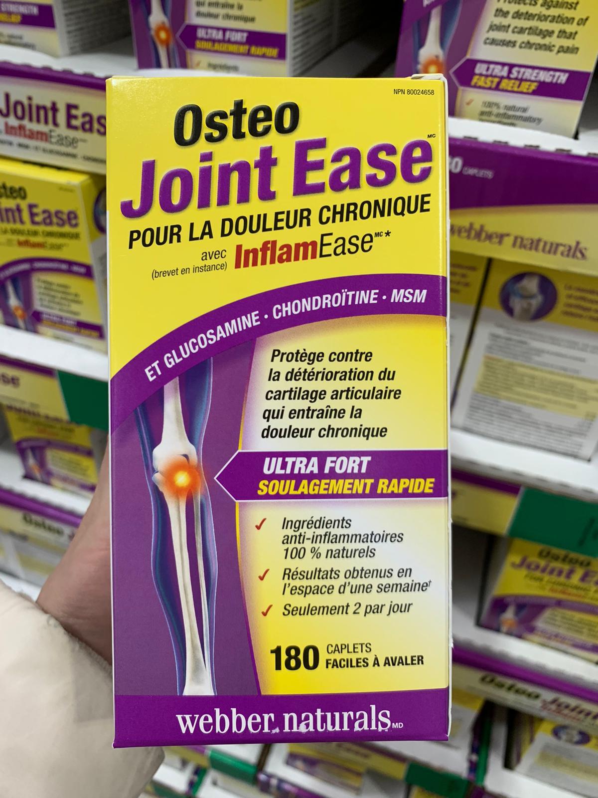 Webber Naturals Osteo Joint Ease 180粒裝