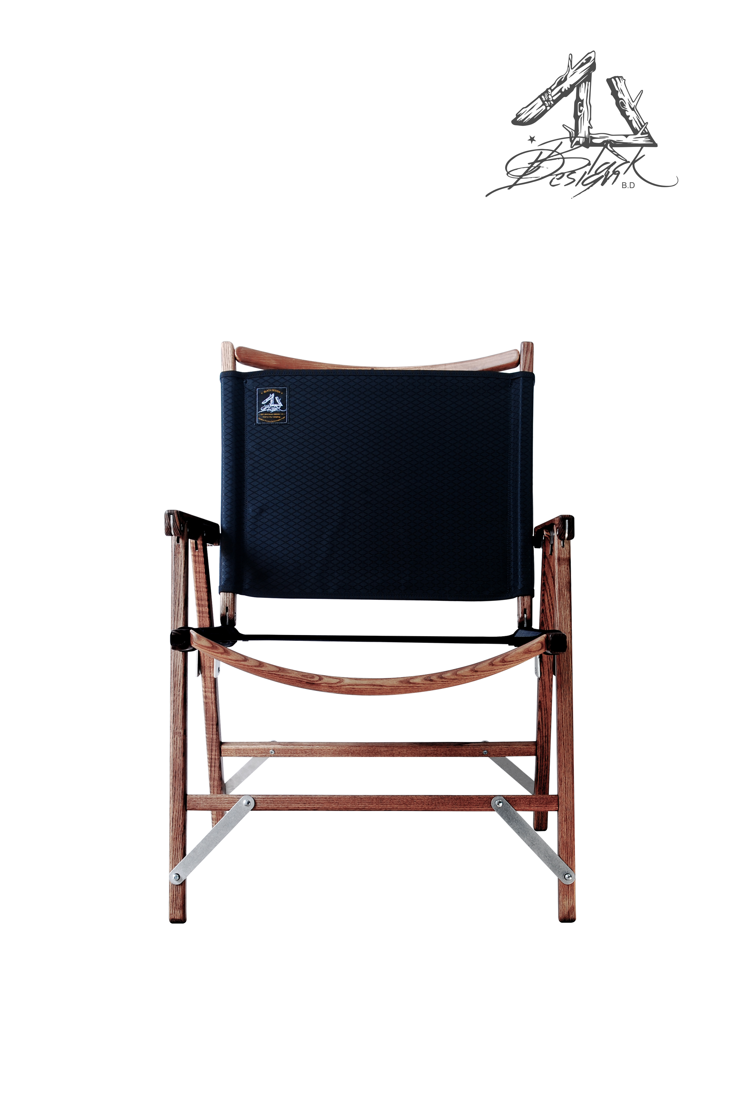 BLACK Design 武椅-高-黑菱格