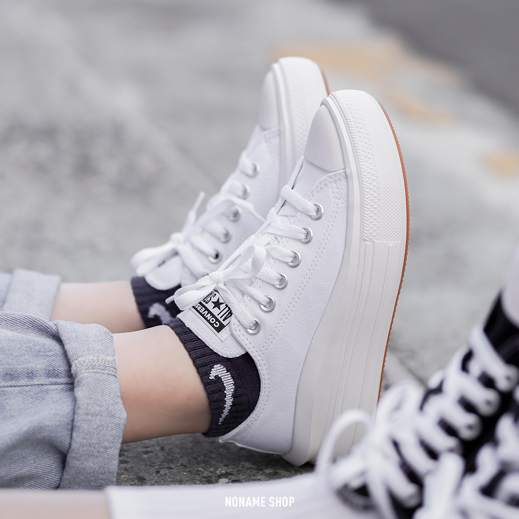 CONVERSE All Star Chuck Star Move 增高鞋 厚底鞋 厚底 低筒 白