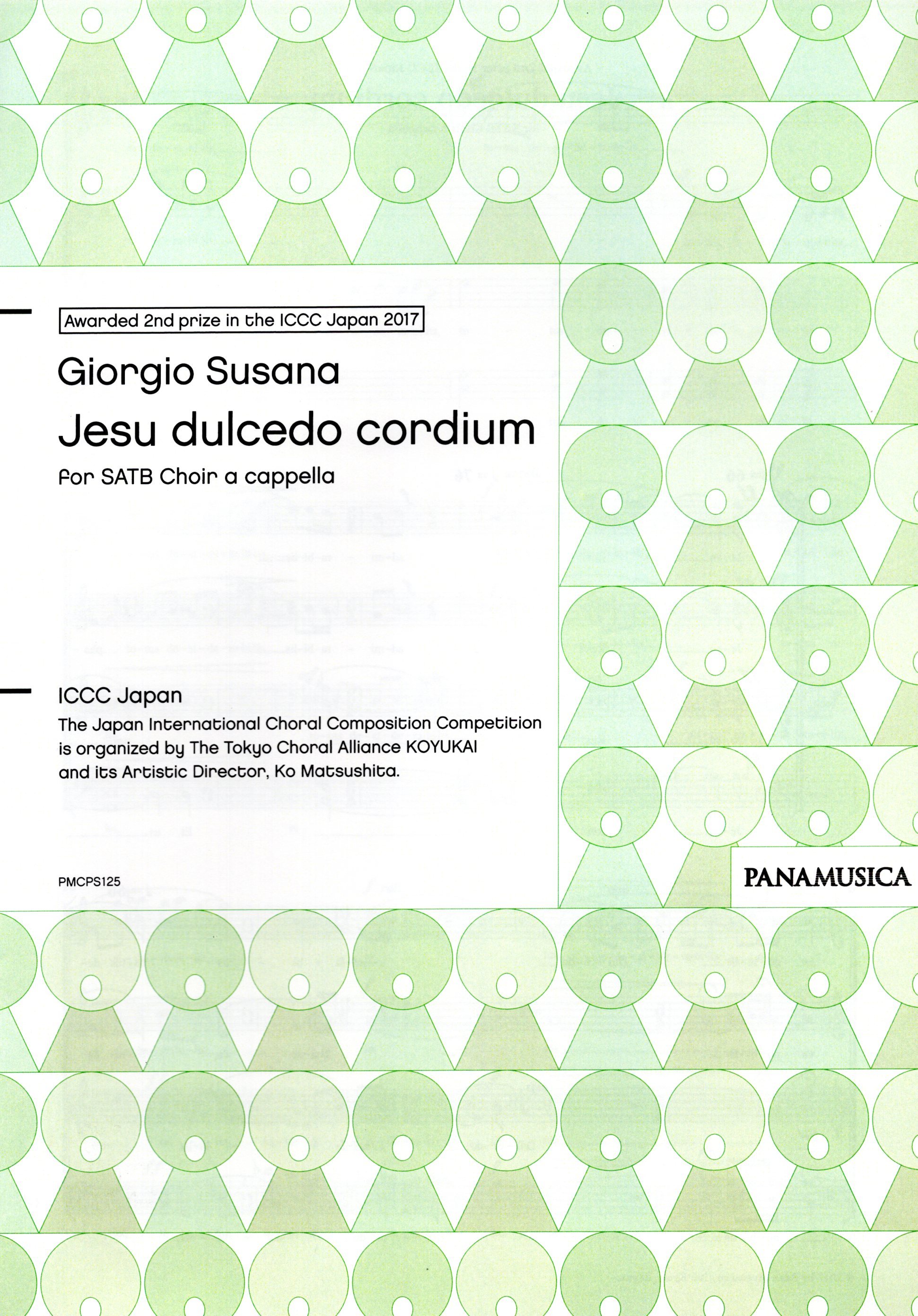 【混聲四部】《Jesu dulcedo cordium》