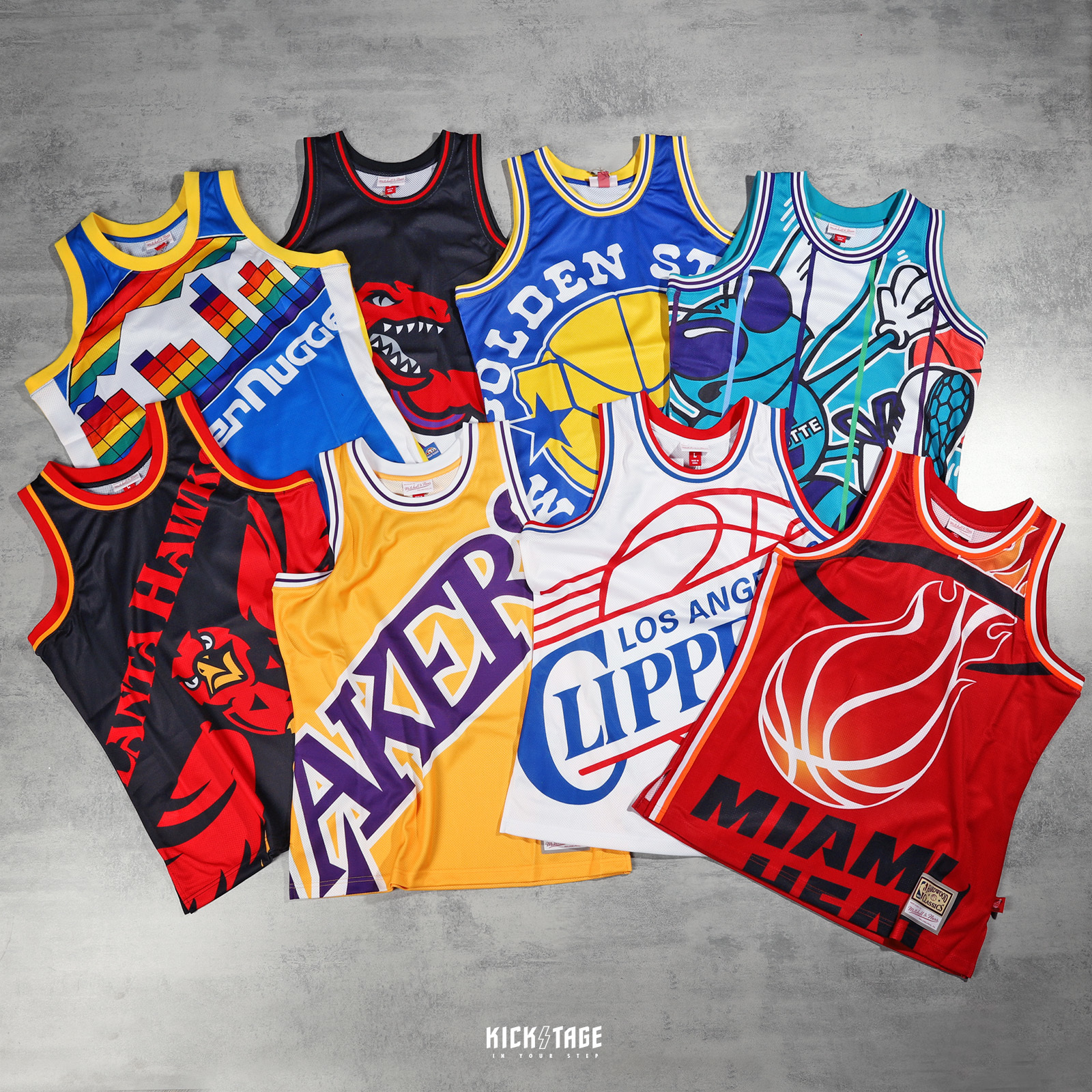 **特價商品售出不退換**現貨 MITCHELL & NESS M&N BIG FACE Jersey 大LOGO 球衣【MN21A-TK01】25SALE