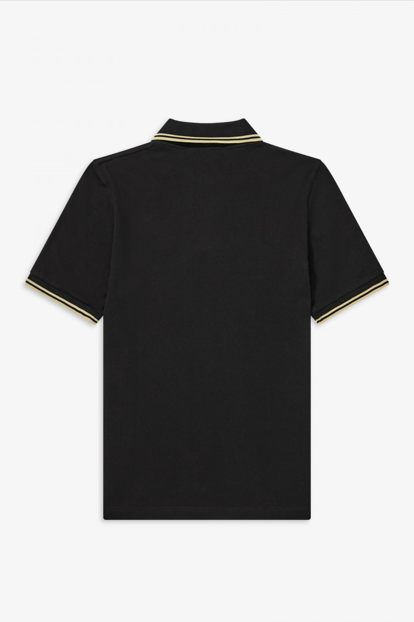 Fred Perry M12 英國製經典polo衫(黑/香檳金/香檳金)